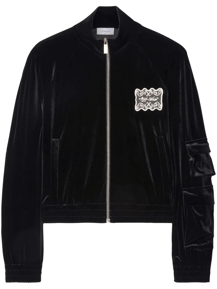 OFF-WHITE - Track Jacket in Black
