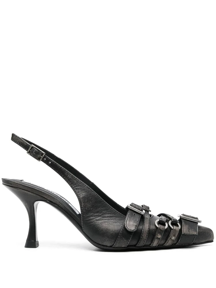 ACNE STUDIOS - Slingback Leather Pumps