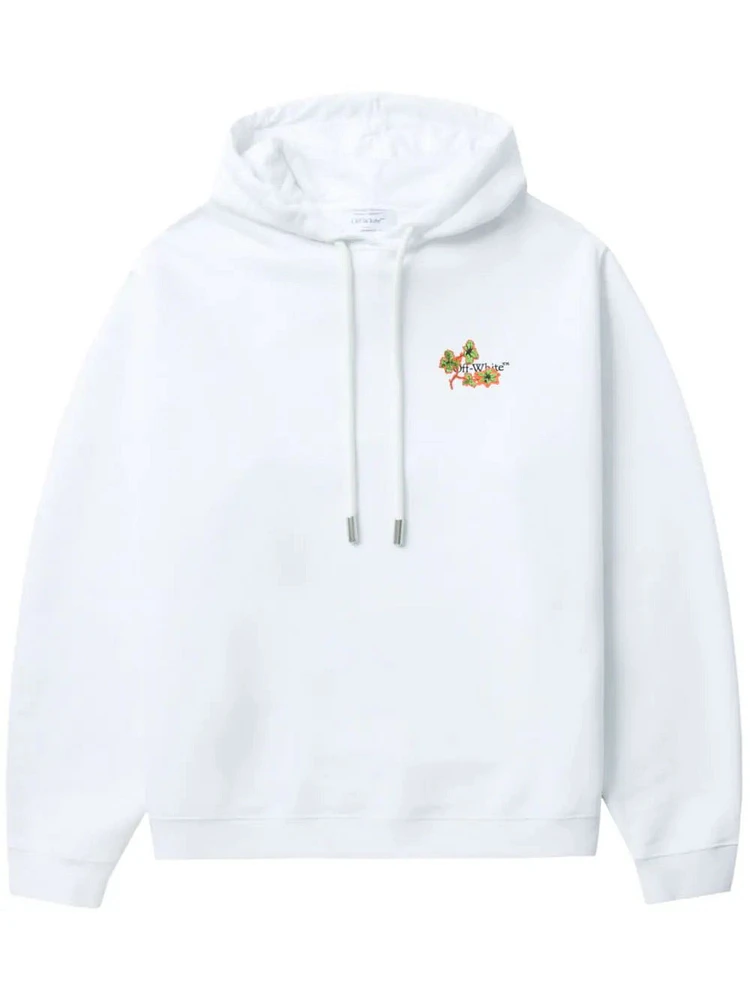 OFF-WHITE - Hoodie in White