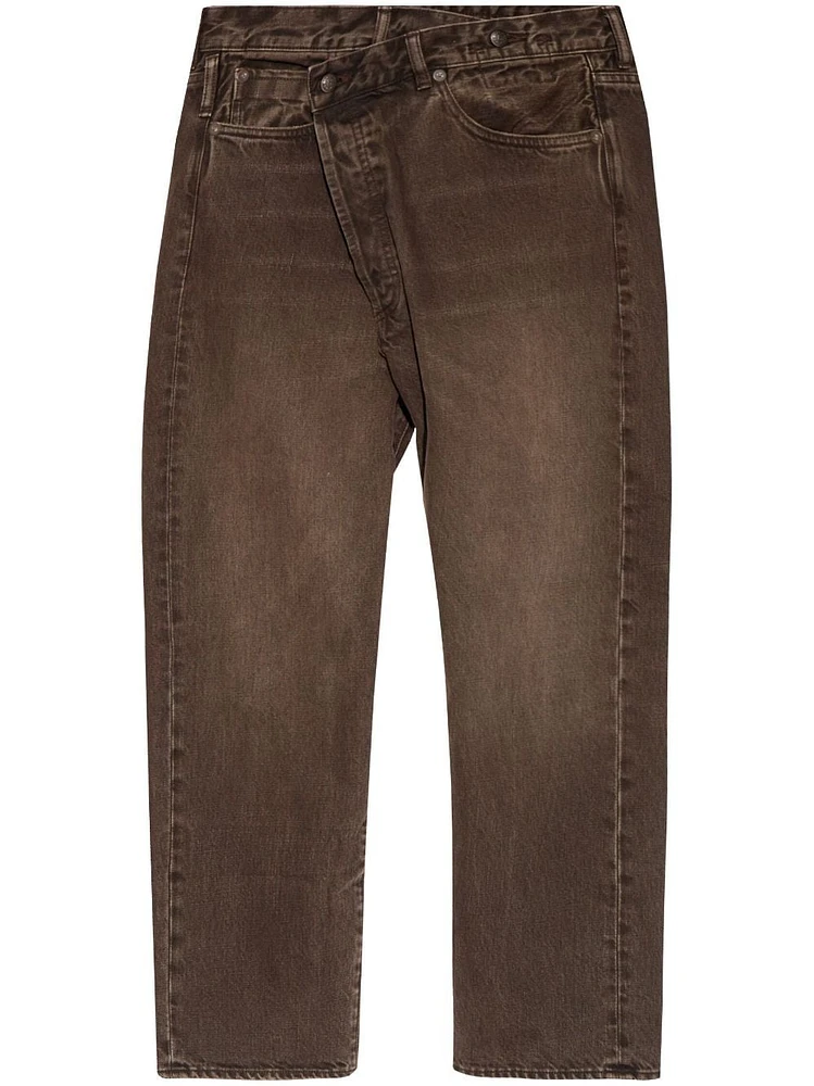 R13 - Off-Centre Boyfriend Jeans