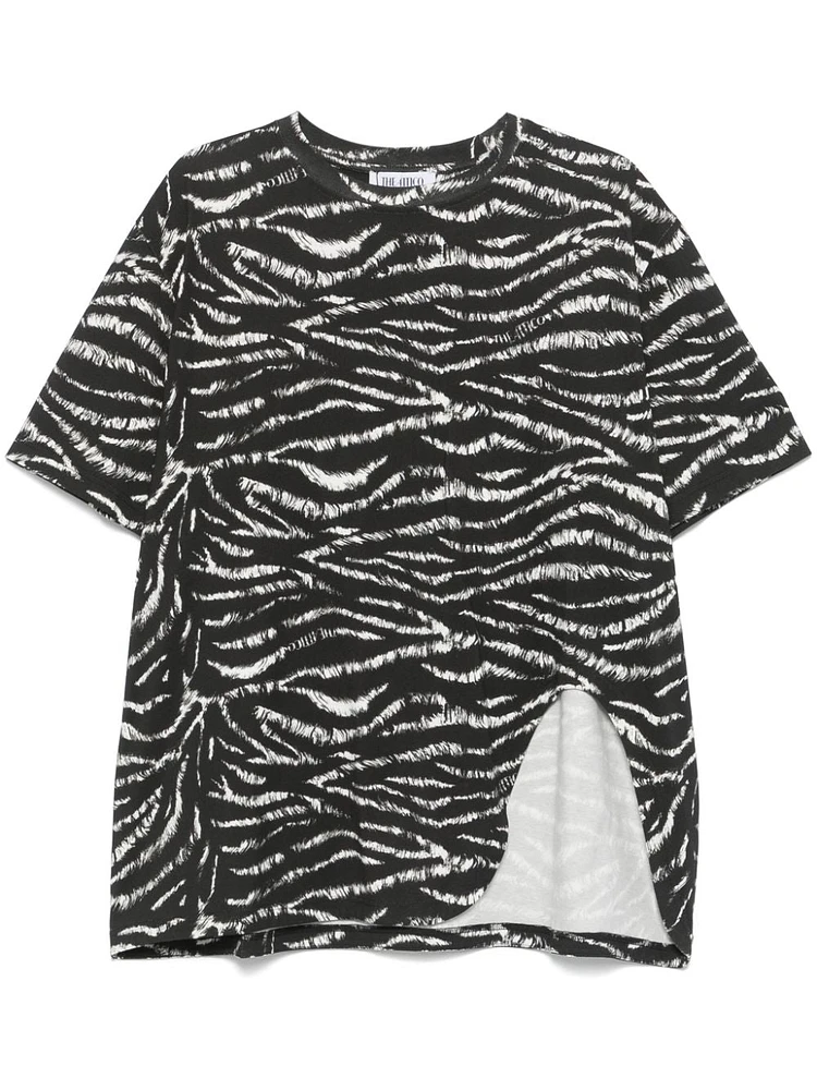 THE ATTICO - Zebra Print Shirt