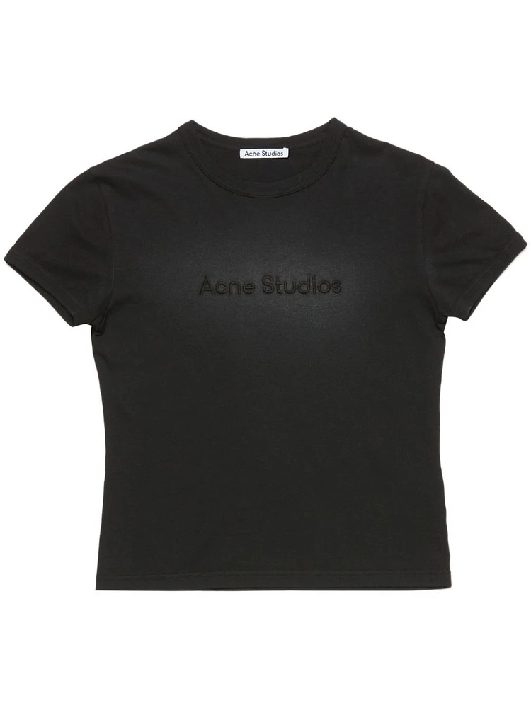 ACNE STUDIOS - Black Logo T-Shirt