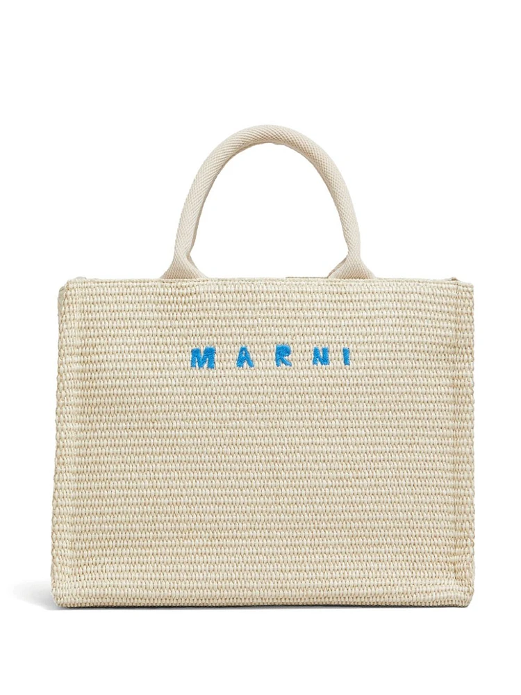 MARNI - Raffia Small Tote Bag