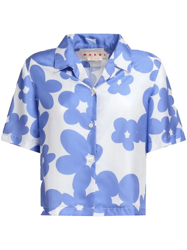 MARNI - Floral Print Shirt