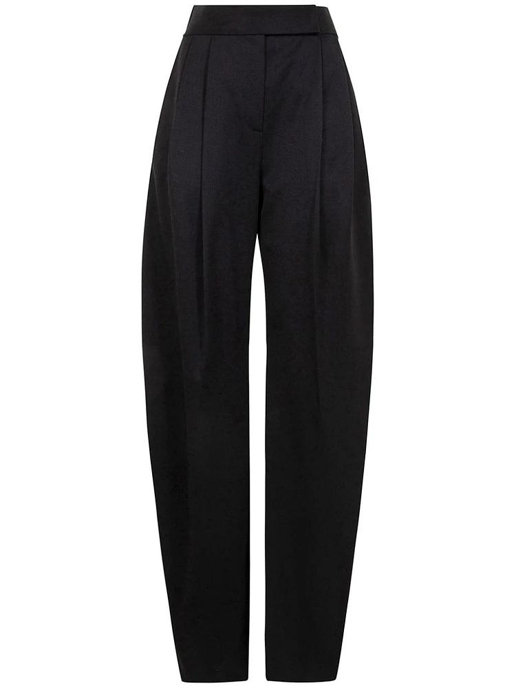 THE ATTICO - Pleated Trousers Black