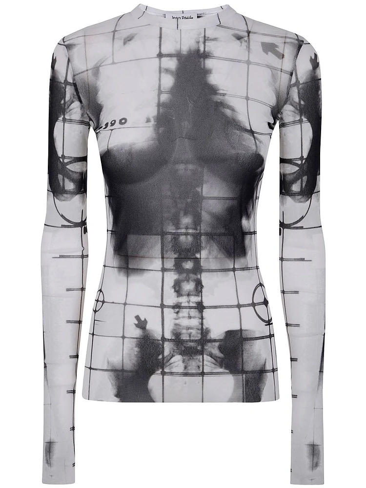 JEAN PAUL GAULTIER - Squeletor-print T-shirt
