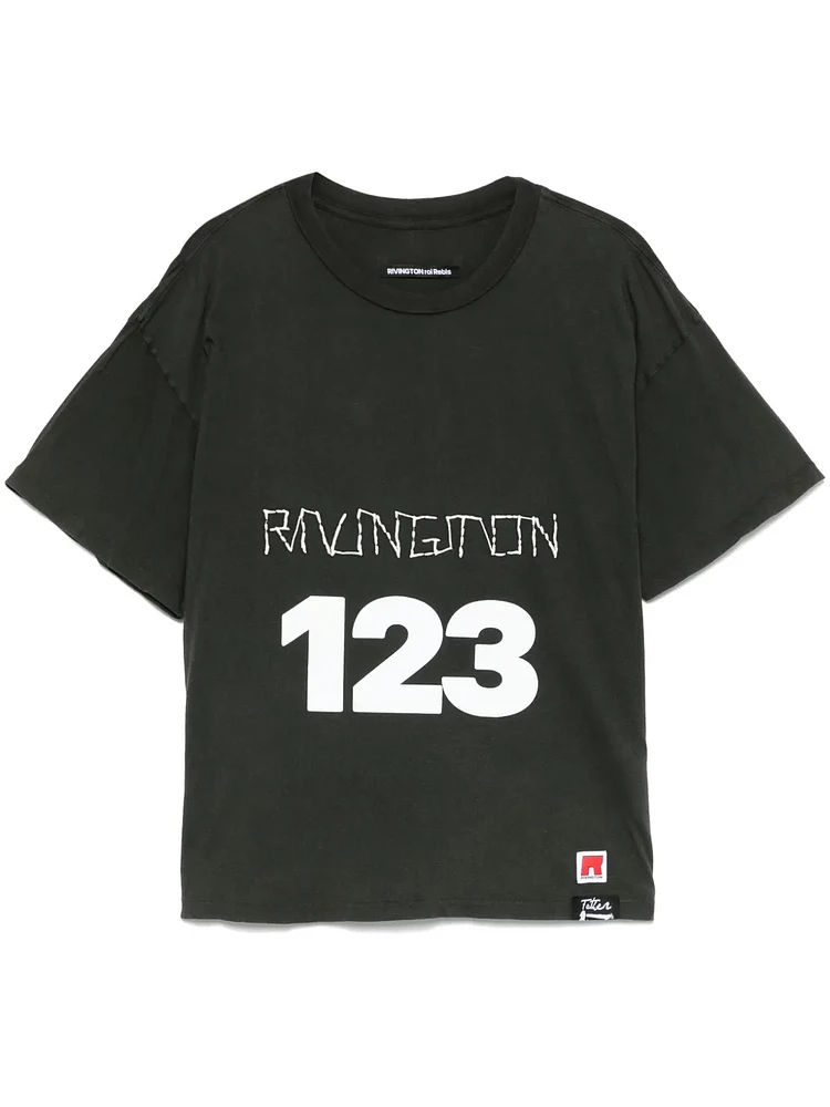 RRR123 - USO 123 Tyler Tee in Mechanic Black