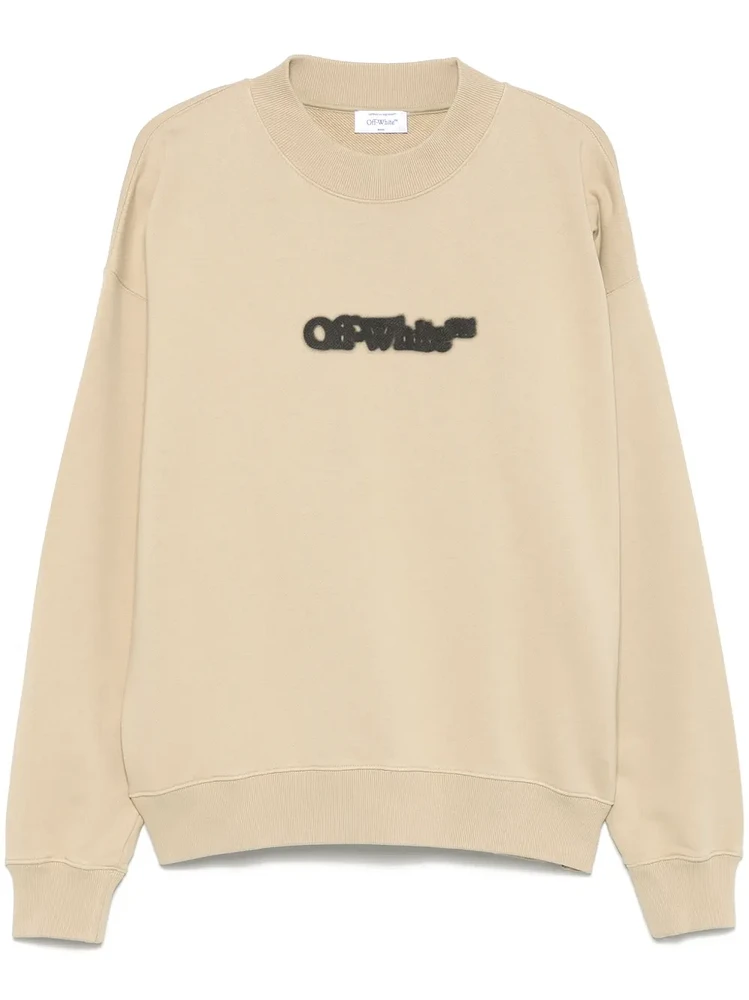 OFF WHITE - Spray Arrow Sweatshirt in Beige