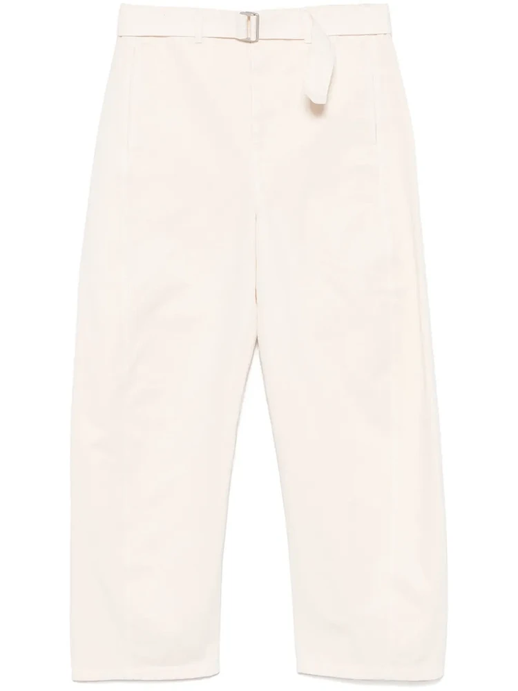 LEMAIRE - Belted Trouser in Off White