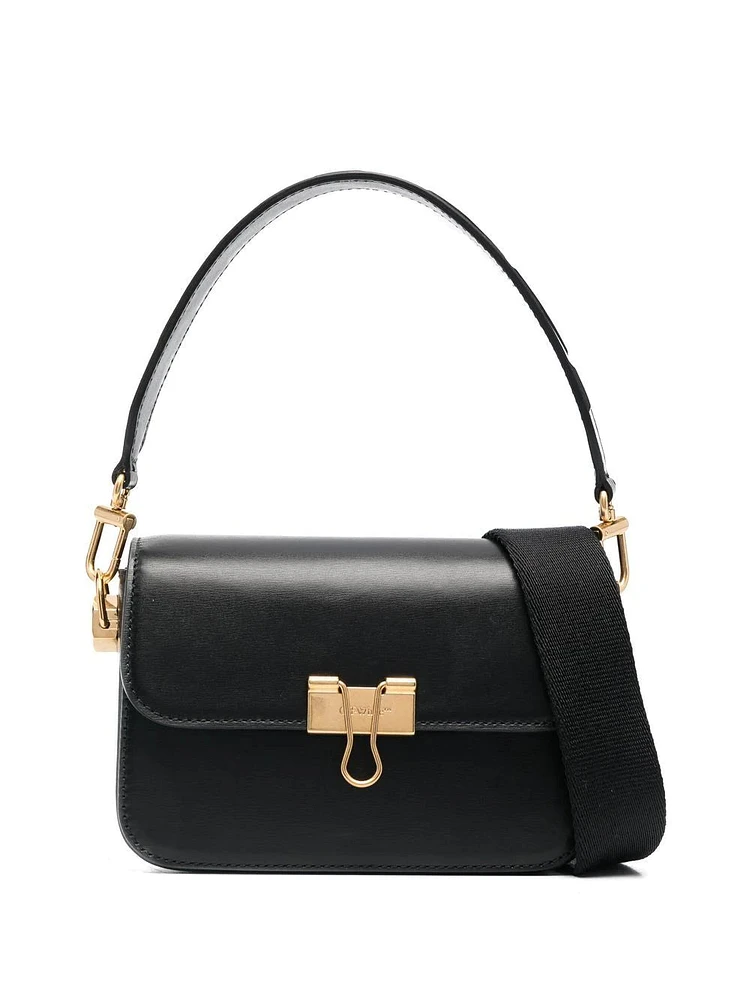 OFF-WHITE - Small Binder Bag in Black