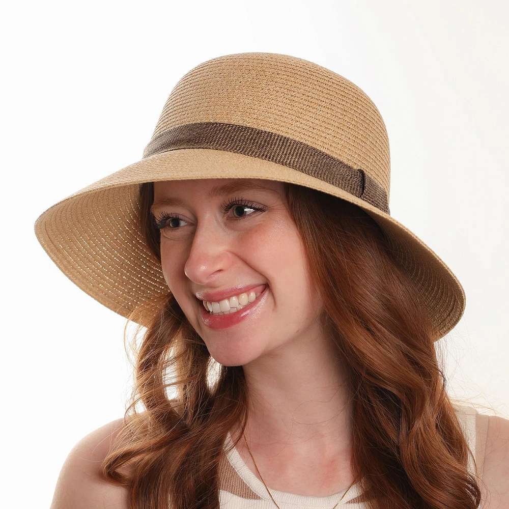 Breton sewn straw hat