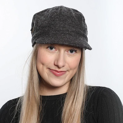 Boiled wool cap