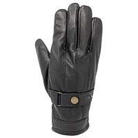 Gant de cuir avec boutons pour homme