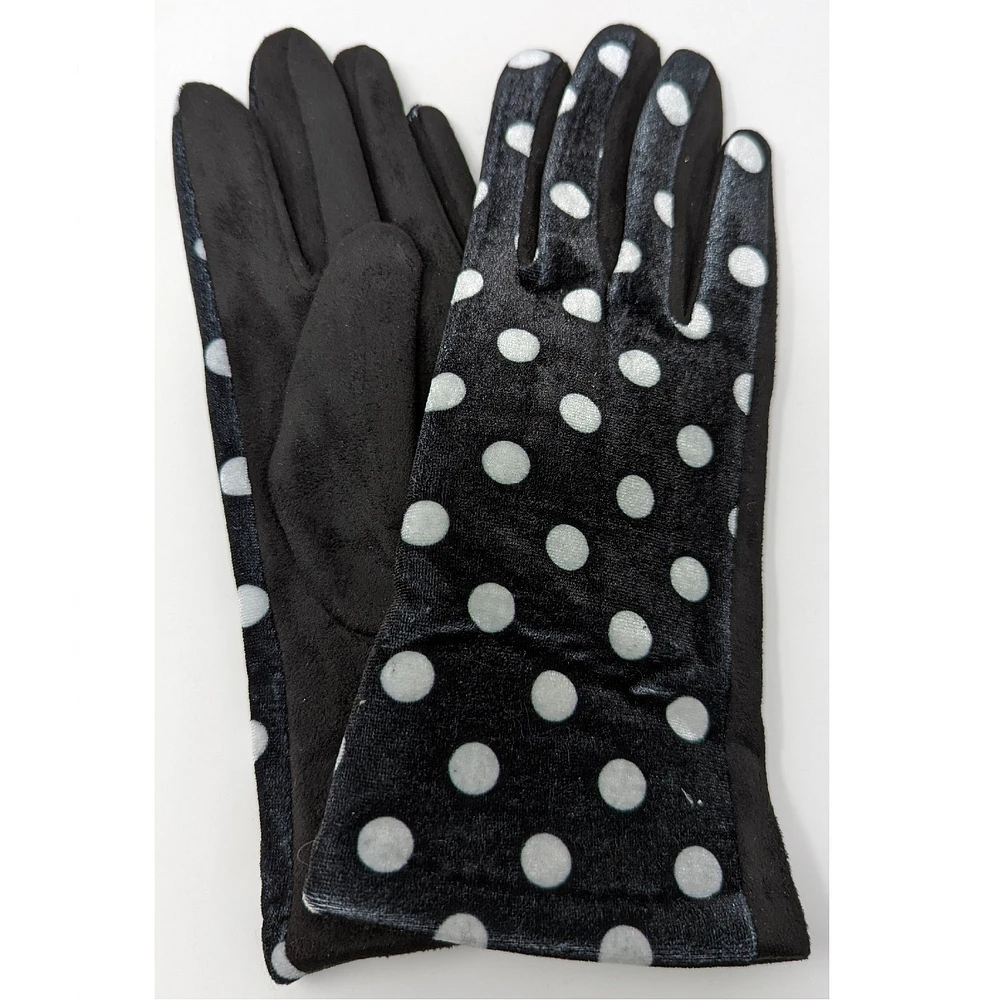 Polka dot glove