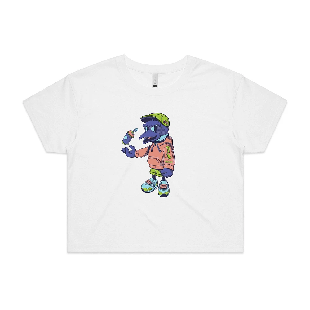 Ilustración Pitirre (Croptop)