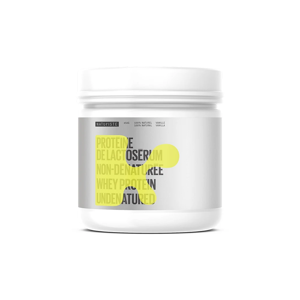 WHEY PROTEIN UNDENATURED - VANILLA - 454G