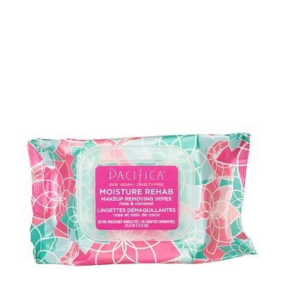 PACIFICA MOISTURE REHAB MAKEUP REMOVING WIPES