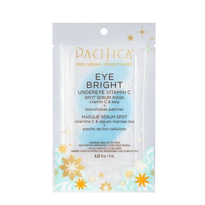 PACIFICA EYE BRIGHT UNDEREYE VITAMIN C SPOT SERUM MASK