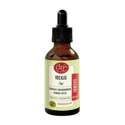 CLEF DES CHAMPS GOUTTE VOCALIX GORGE,VOIX 50ml
