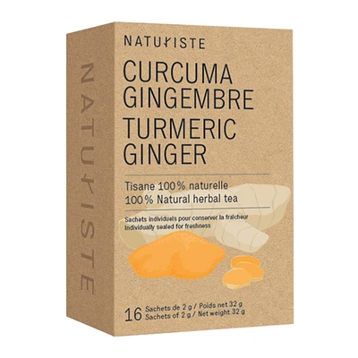 TURMERIC AND GINGER HERBAL TEA