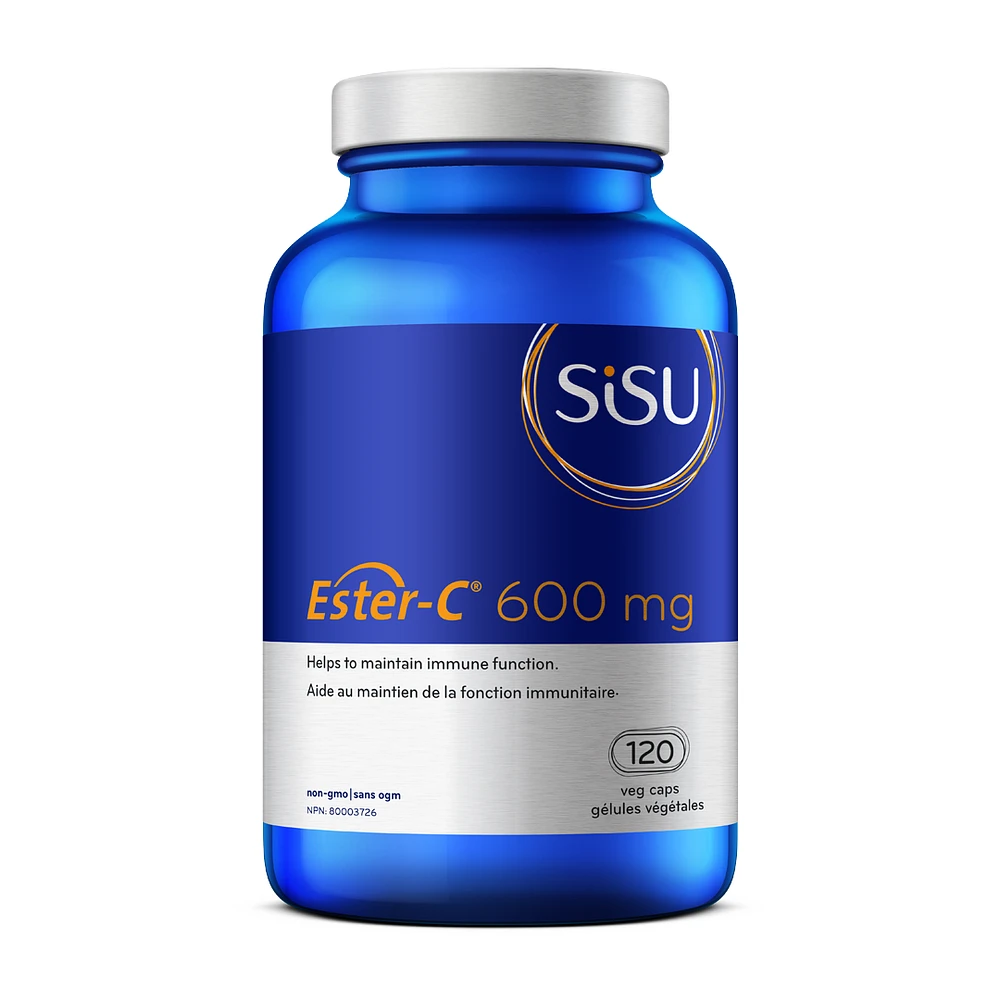 ESTER C 600 MG 120 VCAPS