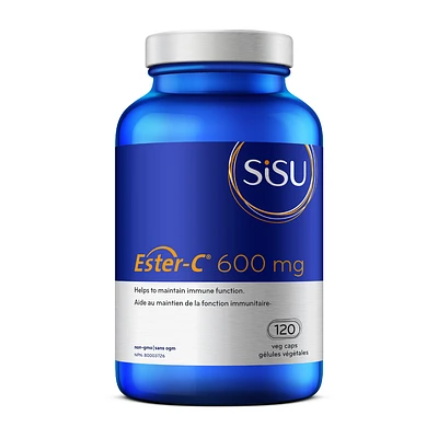 ESTER C 600 MG 120 VCAPS