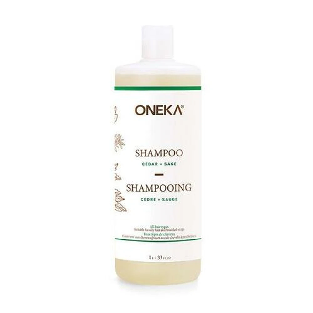 ONEKA SHAMPOO CEDAR SAGE 1L