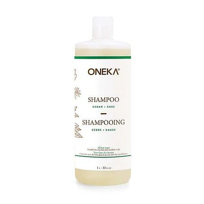 ONEKA SHAMPOO CEDAR SAGE 1L
