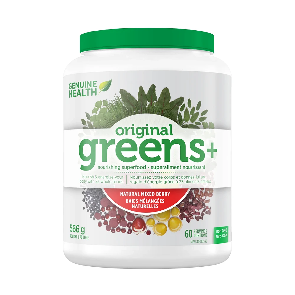 GENUINE HEALTH GREENS+ MIXED BERRIES