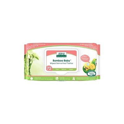 ALEVA SERVIETTES HUMIDES SENSIBLES 72UN