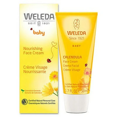 WELEDA CALENDU BÉBÉ CREME VISAGE 50ML