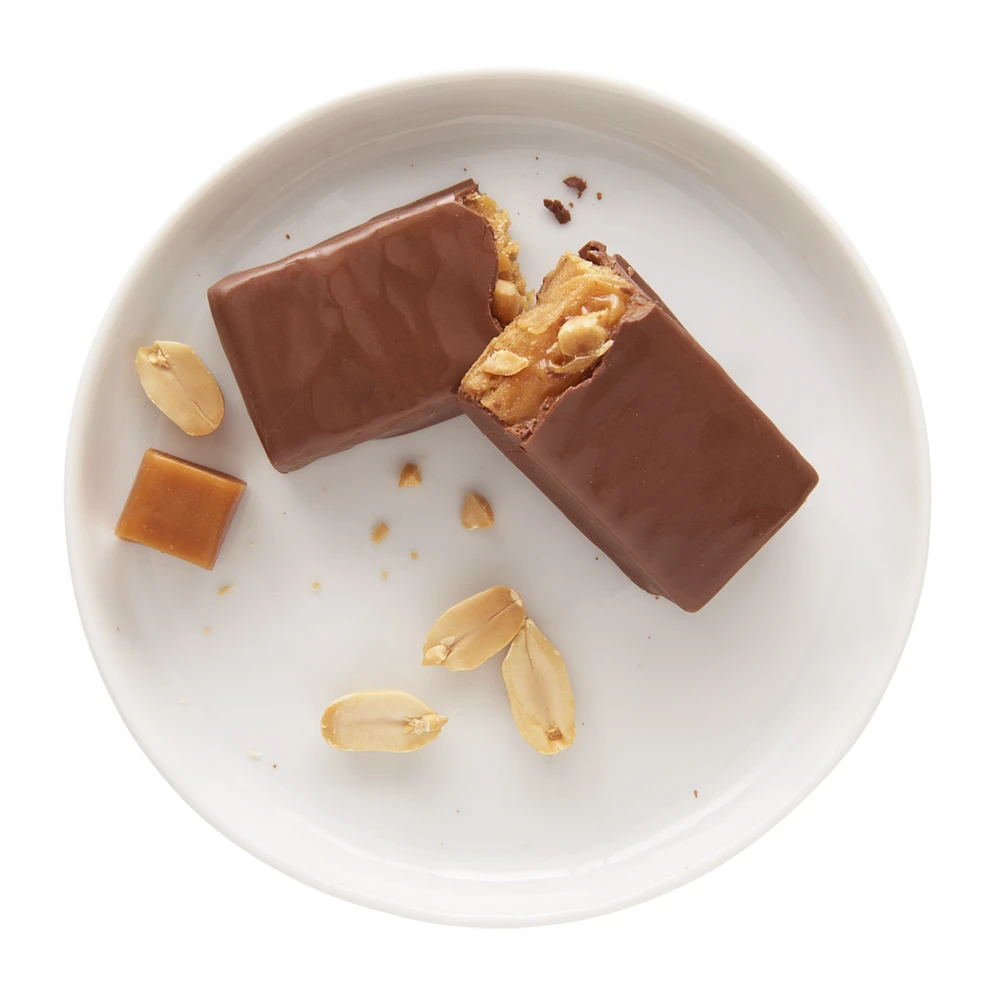 CARAMEL PEANUT BARS