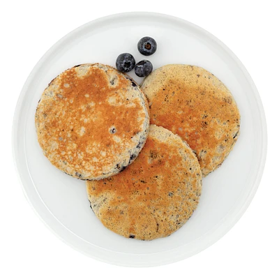 PREPARATION OF BLUEBERRY PANCAKES