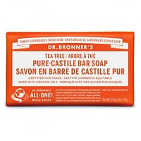 DR. BRONNER'S PURE-CASTILE BAR SOAP TEA TREE