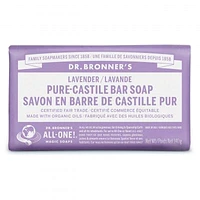 DR. BRONNER'S PURE-CASTILE BAR SOAP LAVENDER