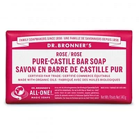 DR. BRONNER'S PURE-CASTILE BAR SOAP ROSE