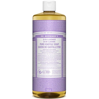 DR. BRONNER'S PURE-CASTILE LIQUID SOAP LAVENDER 946ML