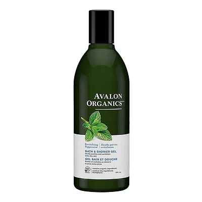 AVALON ORGANICS GEL BAIN DOUCHE MENTHE POIVRÉE