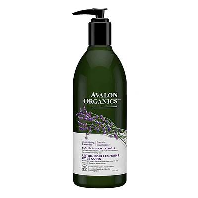 AVALON ORGANICS LOTION MAINS CORPS LAVANDE NOURRISSANTE