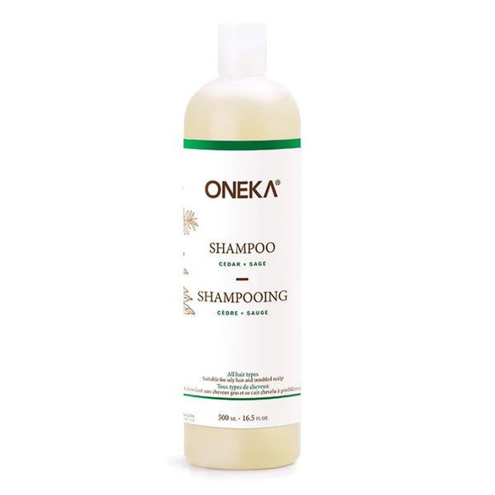 ONEKA SHAMPOO CEDAR SAGE 500ML