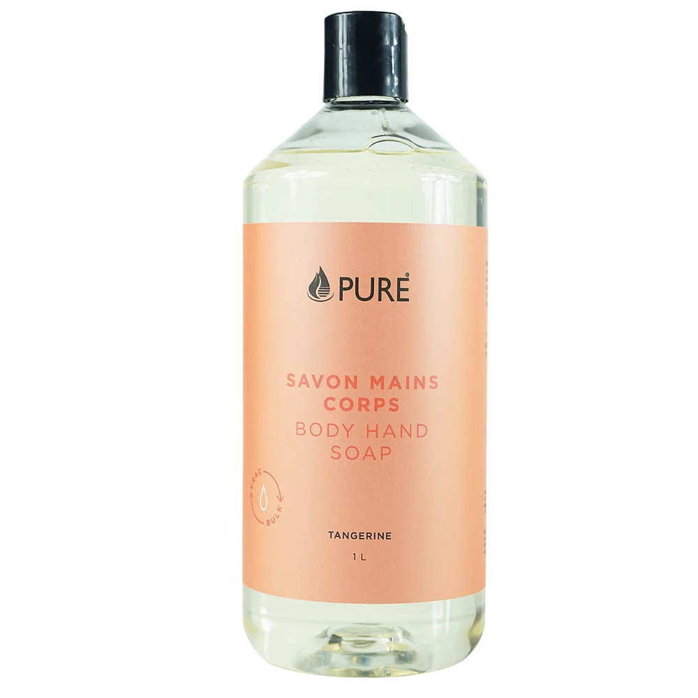 PURE HAND SOAP BODY TANGERINE 1L