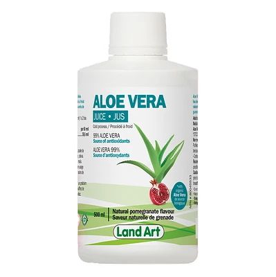 LAND ART ALOE VERA JUICE DRINKABLE POMEGRANATE