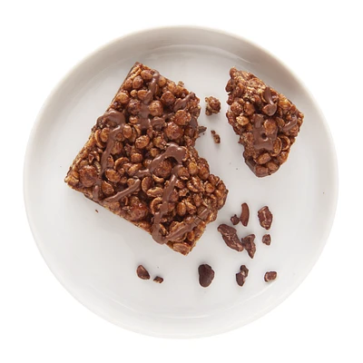 CHOCOLATE CRISPY SQUARES