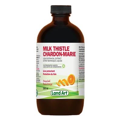 LAND ART MILK THISTLE