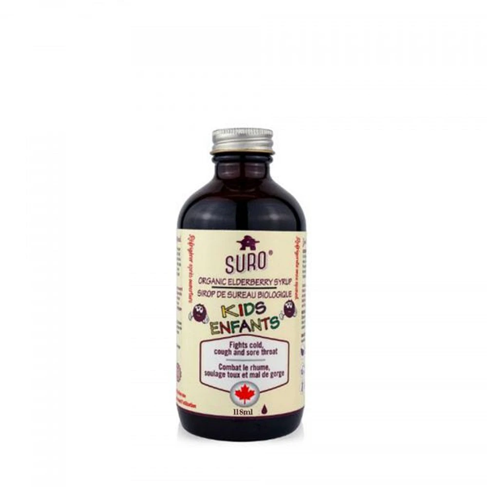 SURO ELDERBERRY SYRUP ORGANIC CHILDREN 118ML