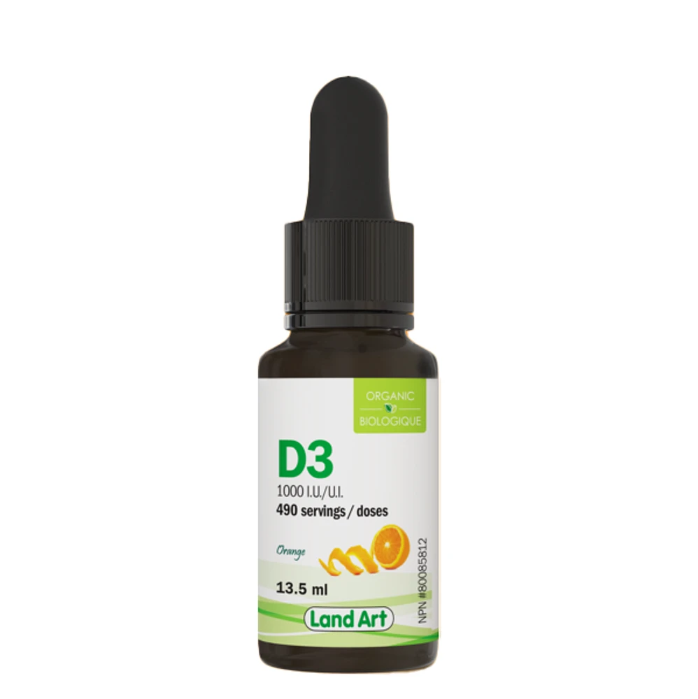 LAND ART VITAMIN D3 ORANGE