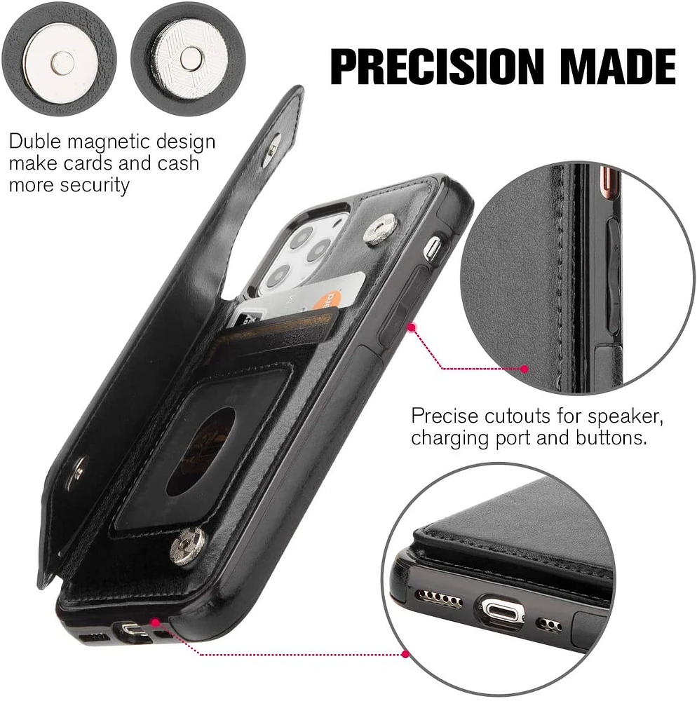 iPhone 11 ProMax Case Back Wallet