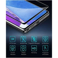 Samsung Note Tempered Glass Full Cover Black