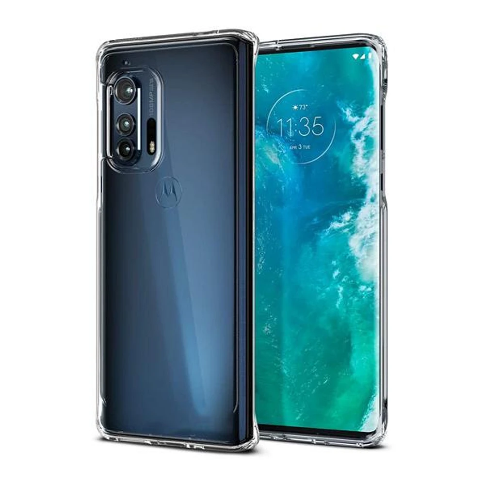 Moto Edge + Clear Hybrid Case