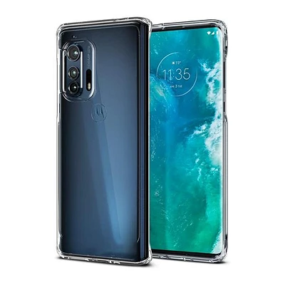 Moto Edge + Clear Hybrid Case
